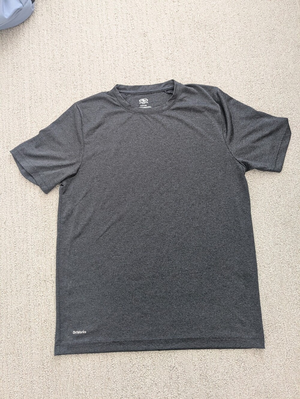Mens Grey Dri Fit Tee